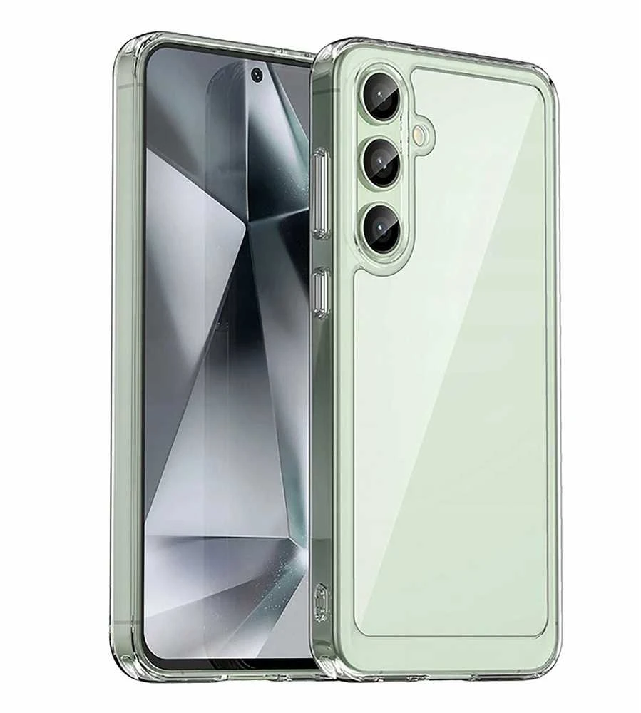 Hurtel Outer Space Case Samsung Galaxy S24 FE – dėklas telefonui skaidrus