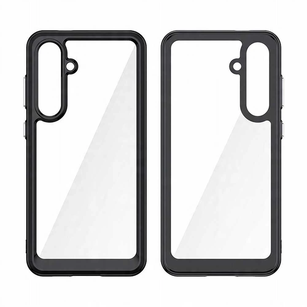 Hurtel Outer Space Case Samsung Galaxy S24 FE – dėklas telefonui juodos spalvos