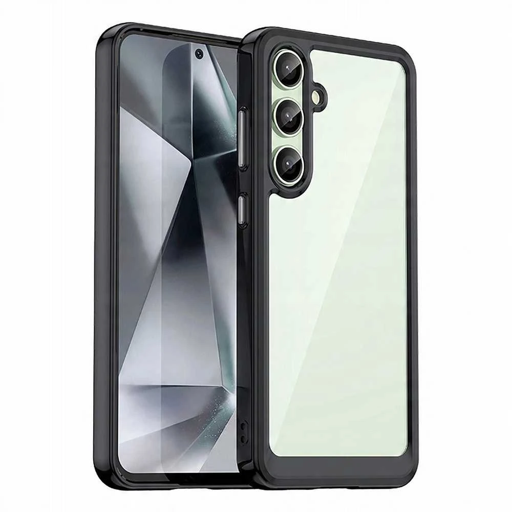 Hurtel Outer Space Case Samsung Galaxy S24 FE – dėklas telefonui juodos spalvos