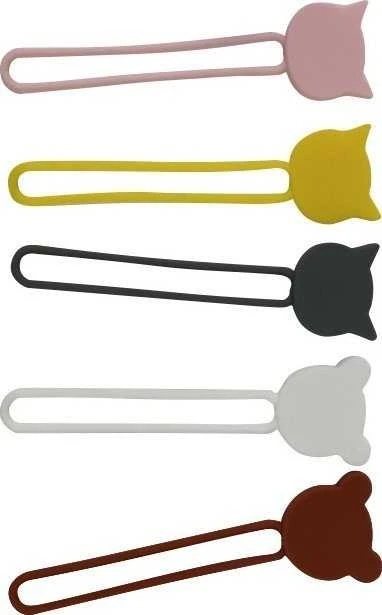 Hurtel Silicone cable reel - baltas