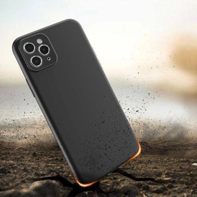Hurtel Motorola Moto G53 Soft silikoninis – dėklas telefonui juodos spalvos