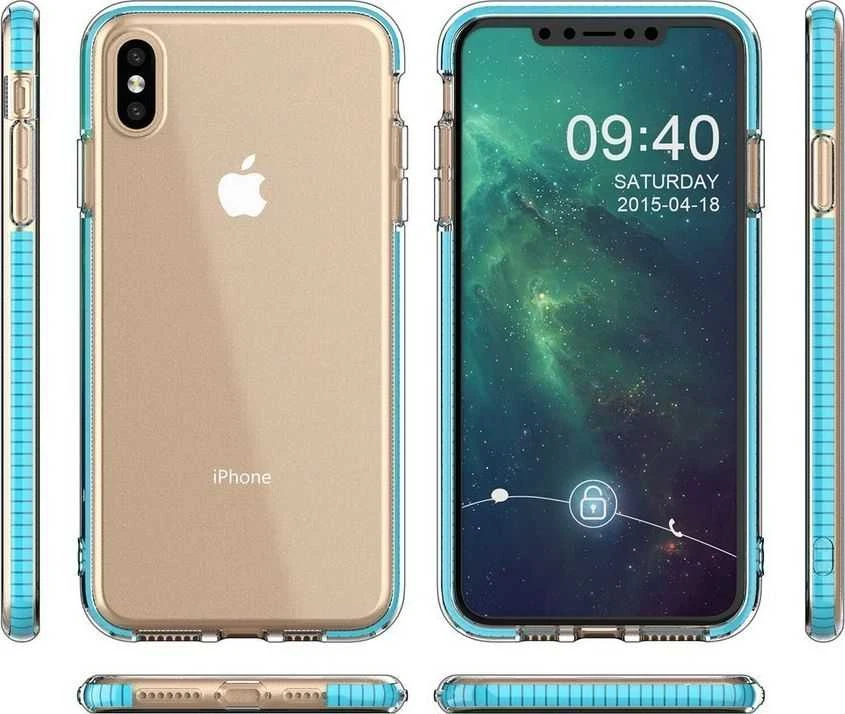 Dėklas VERGE CASE GEL IPHONE XS MAX Juodas