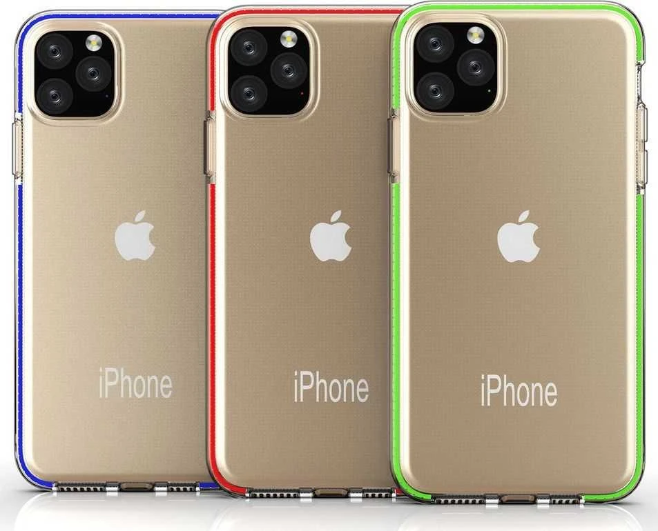 Dėklas Rožinė VERGE CASE GEL IPHONE 11 PRO MAX Rožinis