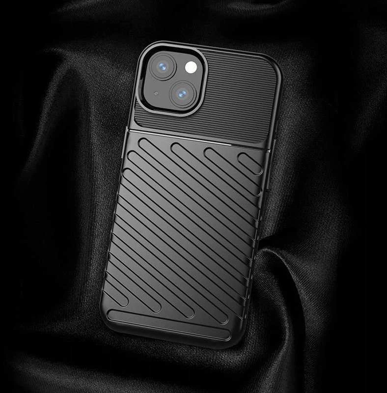 Hurtel Thunder dėklas skirtas iPhone 13 mini, žalias
