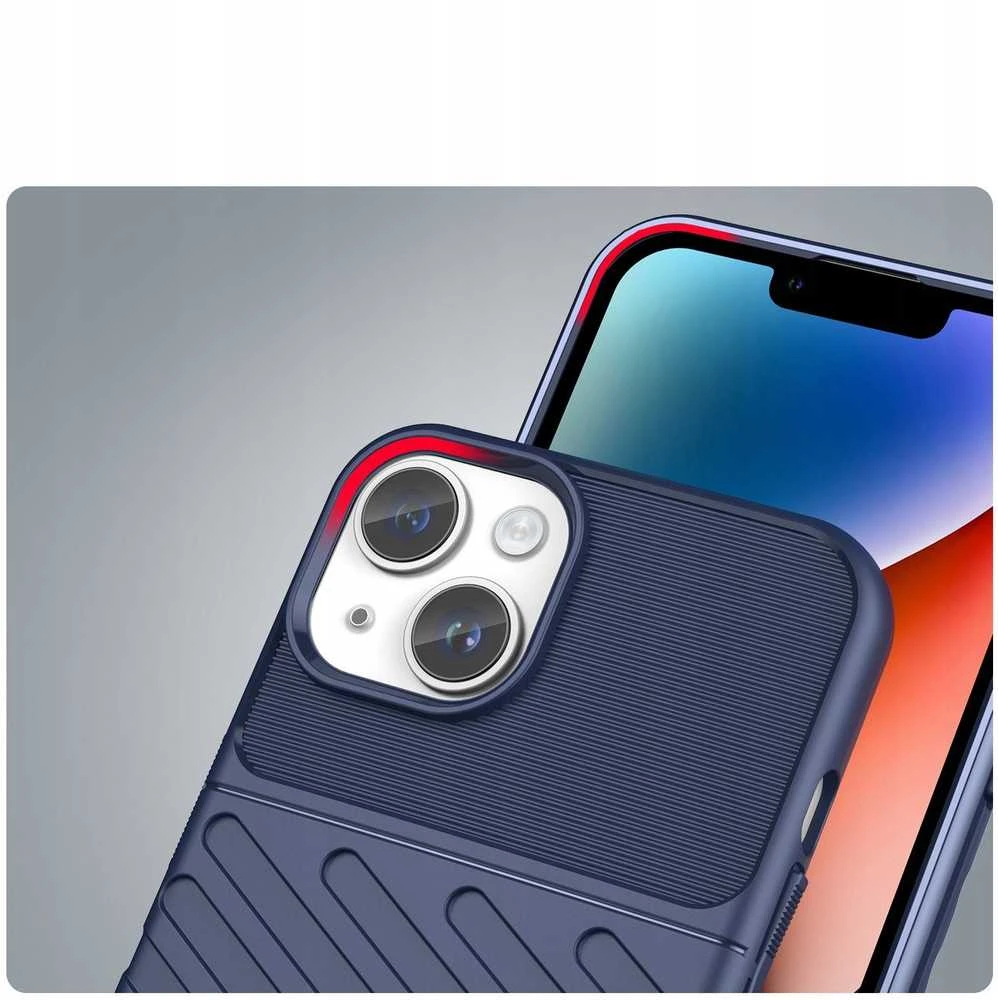 Hurtel Thunder dėklas skirtas iPhone 14, mėlynas