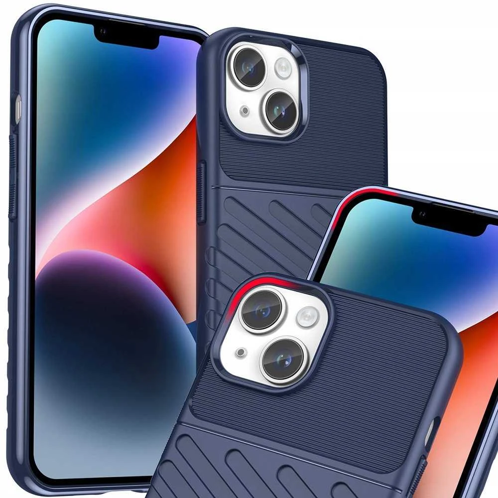 Hurtel Thunder dėklas skirtas iPhone 14, mėlynas