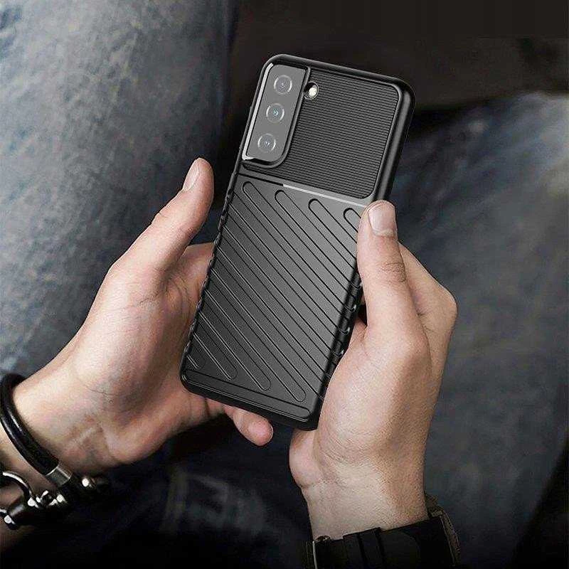 Hurtel Thunder dėklas skirtas Samsung Galaxy S23, juodas