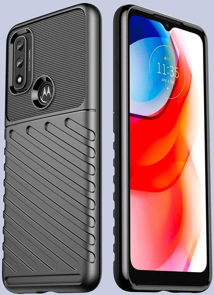 Hurtel Thunder dėklas skirtas Motorola Moto G Play 2022, juodas