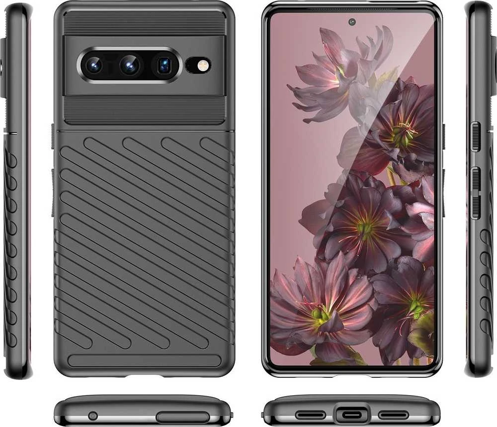 Hurtel Thunder dėklas skirtas Google Pixel 7 Pro, juodas