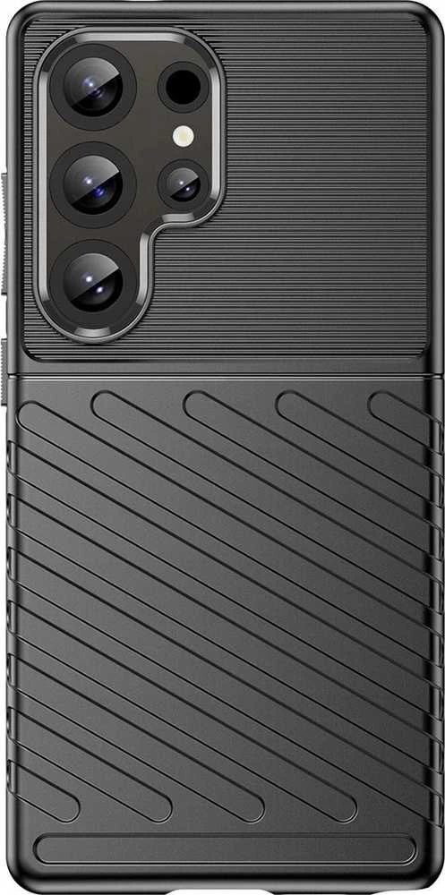 Hurtel Thunder Case Samsung Galaxy S25 Ultra dėklas telefonui juodos spalvos