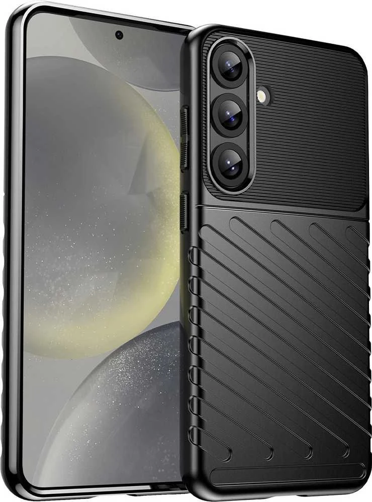 Hurtel Thunder Case Samsung Galaxy S25 Plus dėklas telefonui juodos spalvos