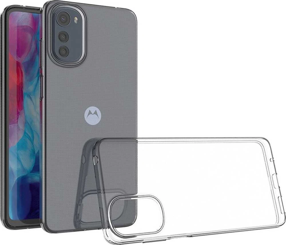 Hurtel Ultra Clear 0.5mm Motorola Moto E32 thin dėklas telefonui skaidrus