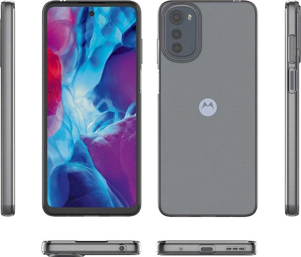 Hurtel Ultra Clear 0.5mm Motorola Moto E32 thin dėklas telefonui skaidrus