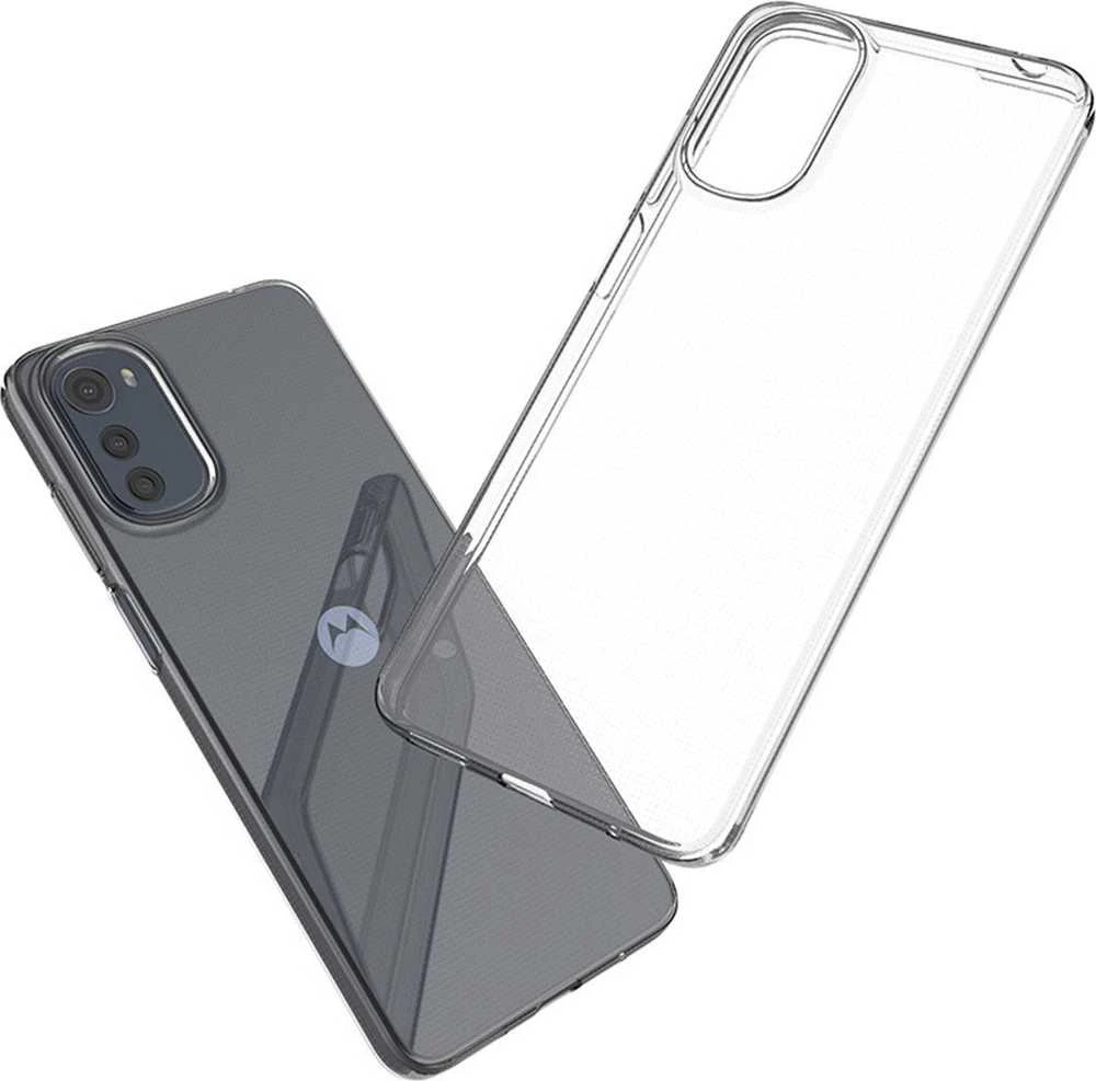 Hurtel Ultra Clear 0.5mm Motorola Moto E32 thin dėklas telefonui skaidrus