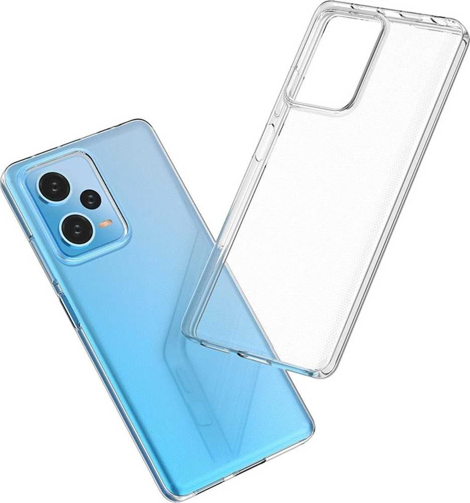 Hurtel Ultra Clear 0.5mm dėklas Xiaomi Redmi Note 12 Pro+ thin cover dėklas telefonui skaidrus