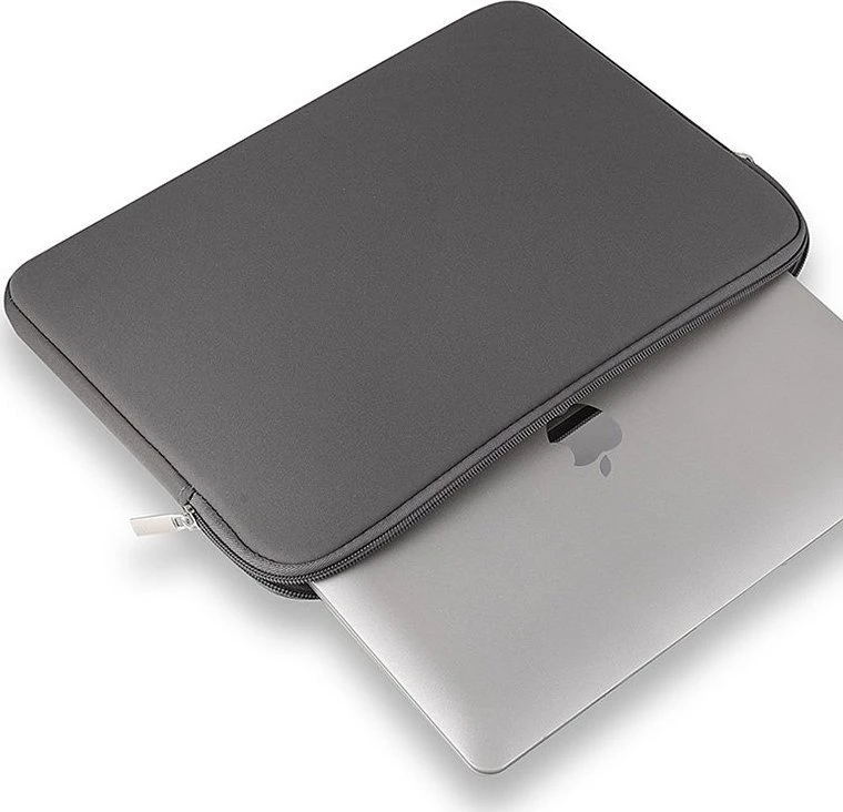 Hurtel Uniwersalne etui torba wsuwka na laptopa tablet 15,6'' pilka