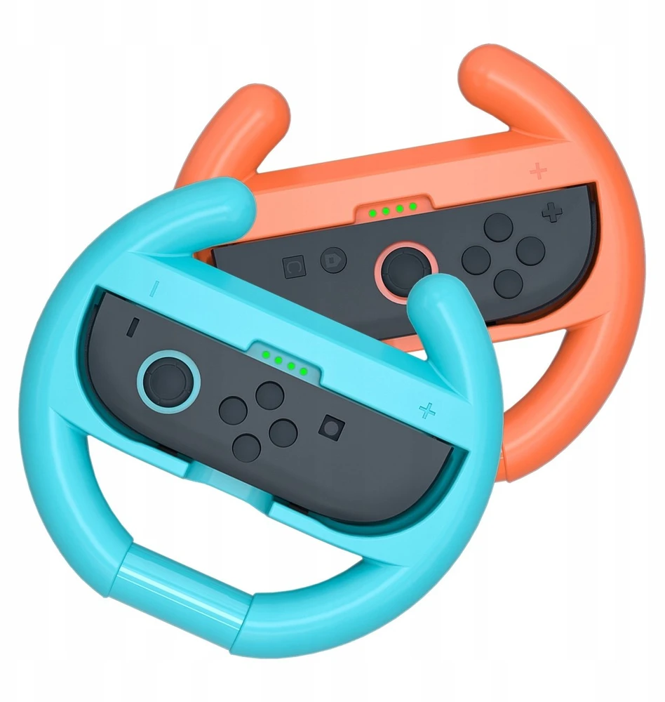 „Hurtel Nintendo Switch 2 Joy-Con“ lenktyninis vairas (2 vnt. pakuotė) – Juodas