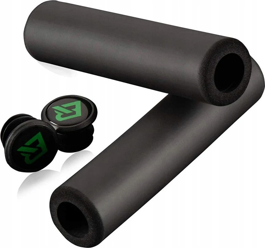 Rockbros GMBT1001BK dviračio rankenos, pagamintos iš silikono putplasčio – juodas