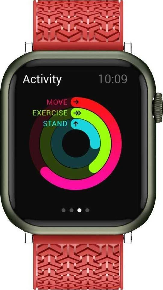 Hurtel Išmaniojo laikrodžio Apple 7/SE dirželis, Raudonos spalvos, 38/40/41mm
