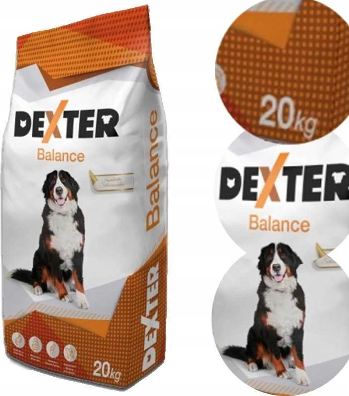 DEXTER Balance su vitaminais didelėms veislėms - sausas šunų maistas - 20 kg