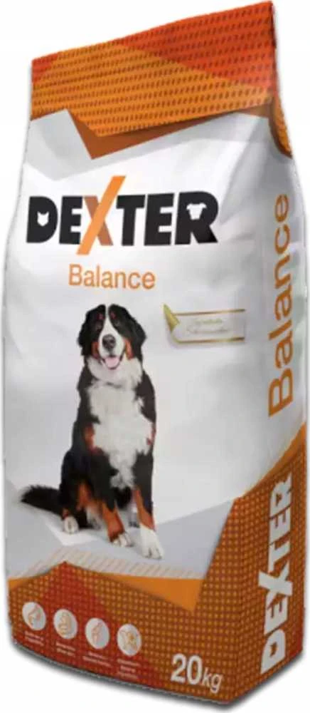 DEXTER Balance su vitaminais didelėms veislėms - sausas šunų maistas - 20 kg