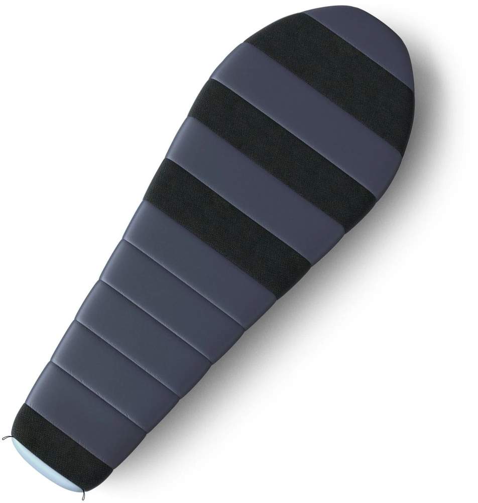 Husky DRAPE Down Sleeping Bag -20 °C, 85 × 220 cm, 1.25 kg, mėlynas