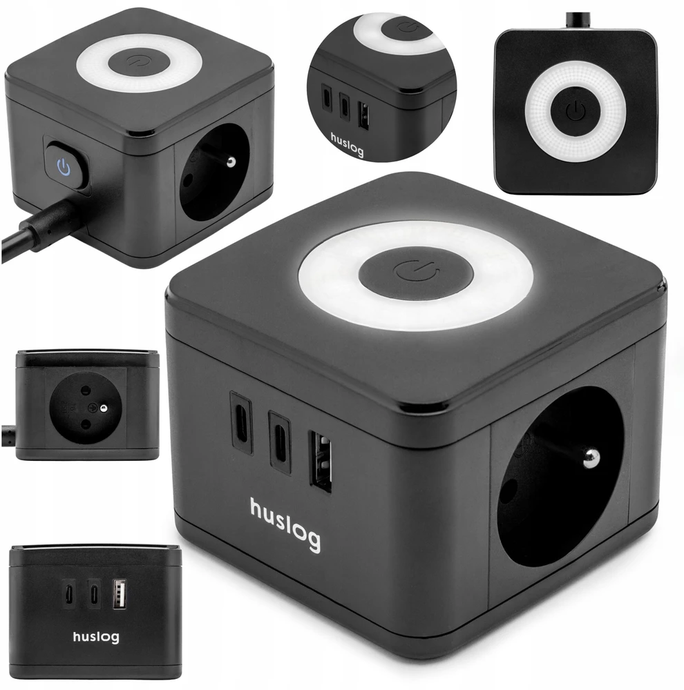 mPTech Sp. su o.o. „Huslog Cube“ prailginimo laidas su LED