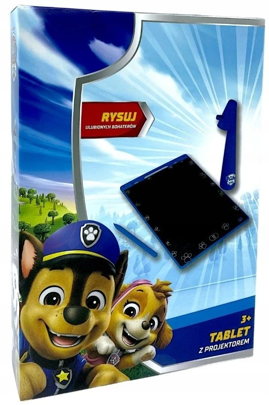 Psi Patrol Paw Patrol planšetė su projektoriumi, mėlyna