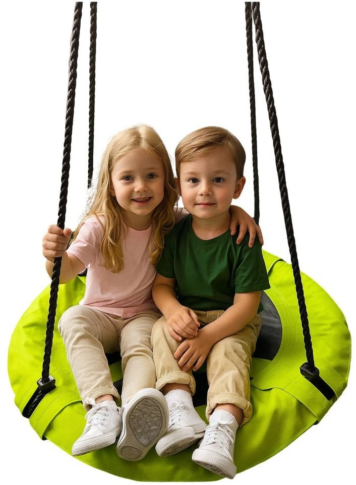 Lean Sport Vaikiškos sūpynės Leansport Gandralizdis, 60 cm, žalia