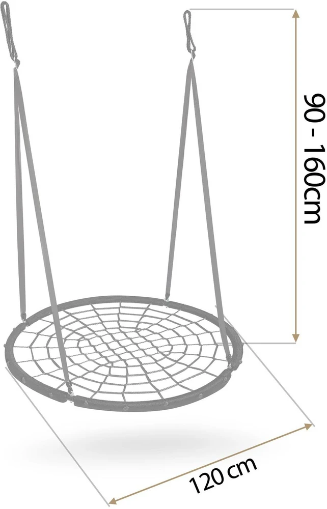 Lauko sūpynių lizdas Neo-Sport NS-104 120 cm