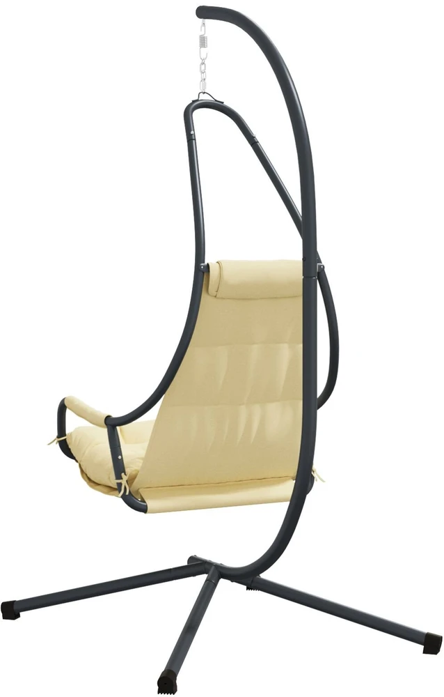Kabantis kiaušinis Plienas 94 x 107 x 196,5 cm Smėlio