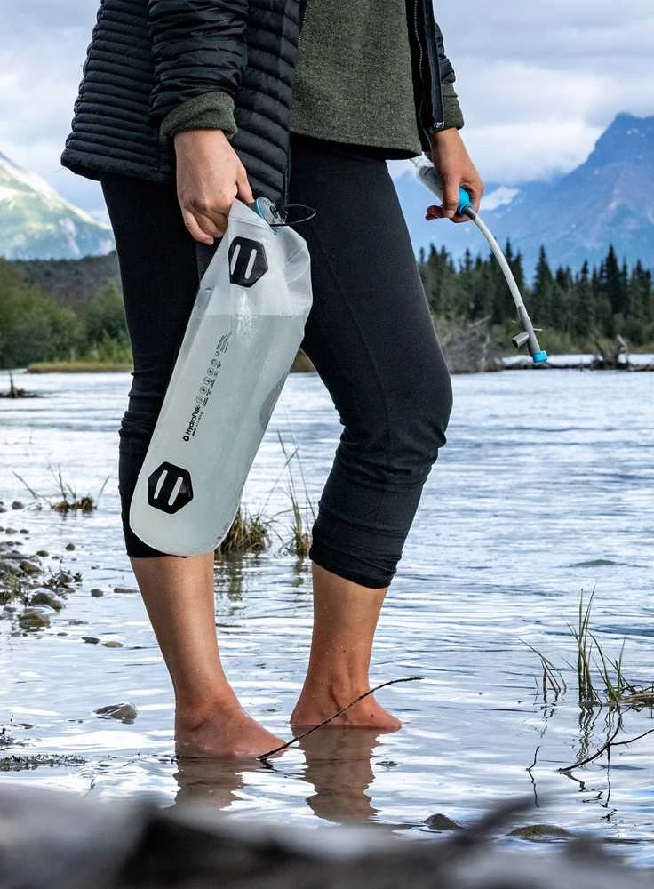 Gertuvė JAV Vandens talpa HydraPak Seeker+ 6L su Vandens Filtru