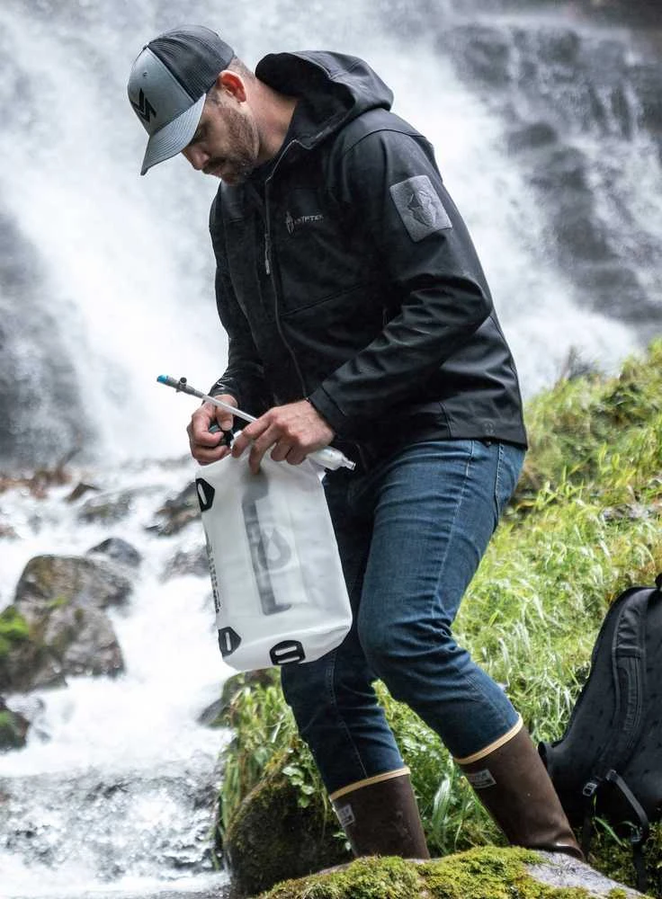 Gertuvė JAV Vandens talpa HydraPak Seeker+ 6L su Vandens Filtru