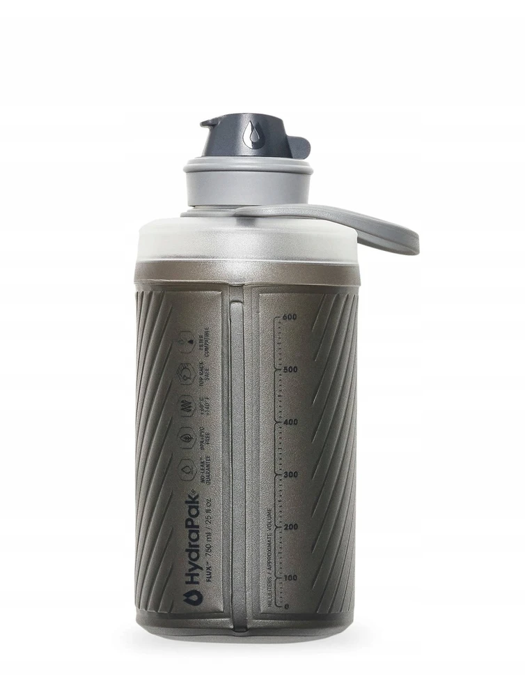 JAV HydraPak Flux 750 ml mammoth pilkas gertuvė