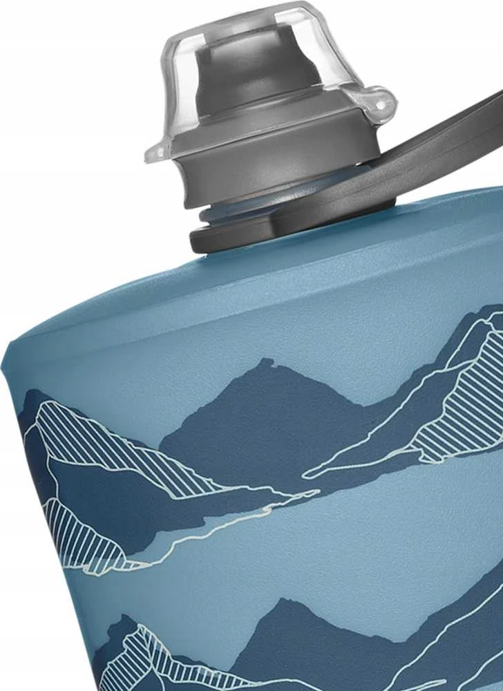 JAV HydraPak Stow Mountain Bottle 500ml tahoe mėlynas gertuvė