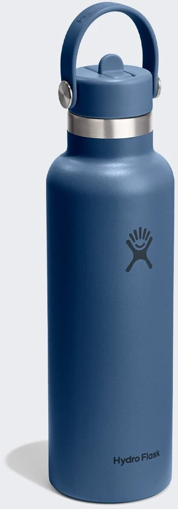 Buteliukas termiczna Hydro Flask 21 Oz Standard Flex Straw Cap (621 ml) - harbor mėlynas