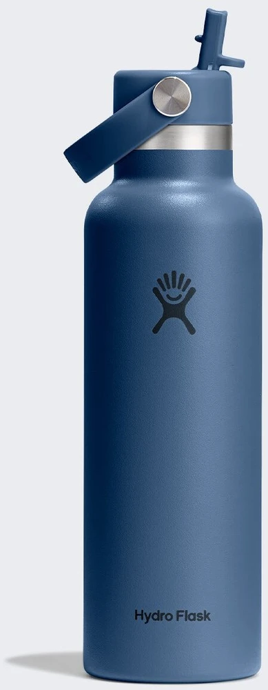 Buteliukas termiczna Hydro Flask 21 Oz Standard Flex Straw Cap (621 ml) - harbor mėlynas