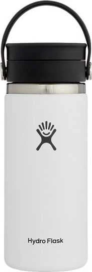 „Hydro Flask“ plataus kamščio, lankstaus dangtelio, 400 ml, balta