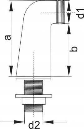 „Hydroland“ AKUMULIATORIŲ KAMPINIS JUNGIMAS CHROME IMPORTAS D 1 / 2X3 / 4 1 Vnt
