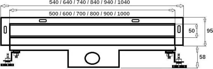 Hydroland HYDROLAND LINEAR WALL WALL DRENAGE FLOW 1000 // OD.H.FLOW-1000