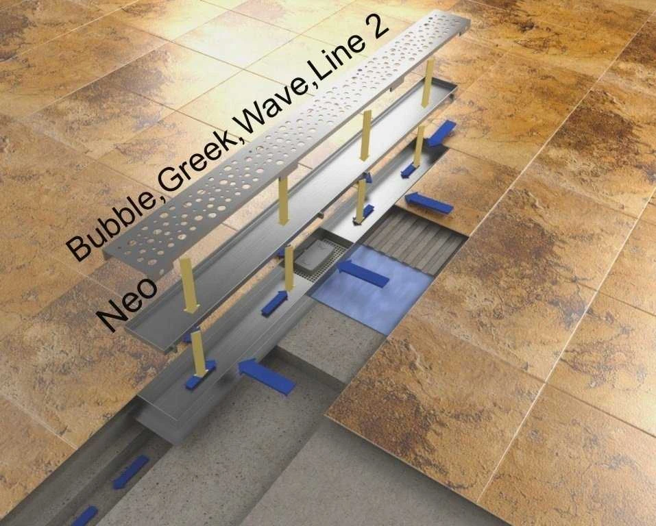 Hydroland Dušo latakas Grek 80cm