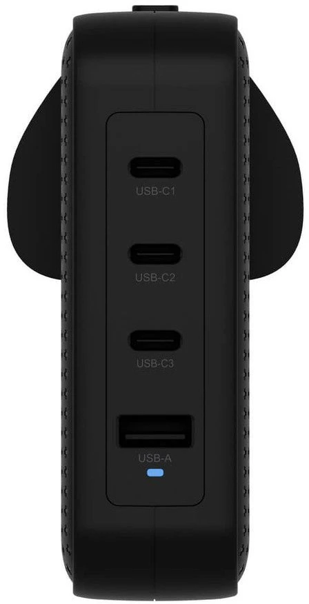 „Hyper HyperJuice“ 145 W USB-C GaN kelioninis įkroviklis su 4 prievadais – „Baltas“