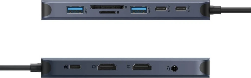 Šakotuvas HyperDrive Kita USB-C stotelė / replikatorius (HD4006GL)