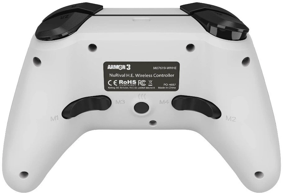 Hyperkin Armor3 NuRival Wireless Controller for Switch Baltas (M07619-WHHE)