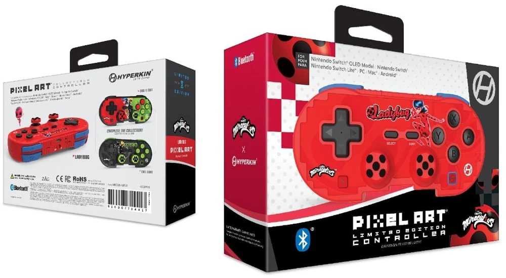 Pad Hyperkin M01328-MTLB Miraculous Wireless ladybug
