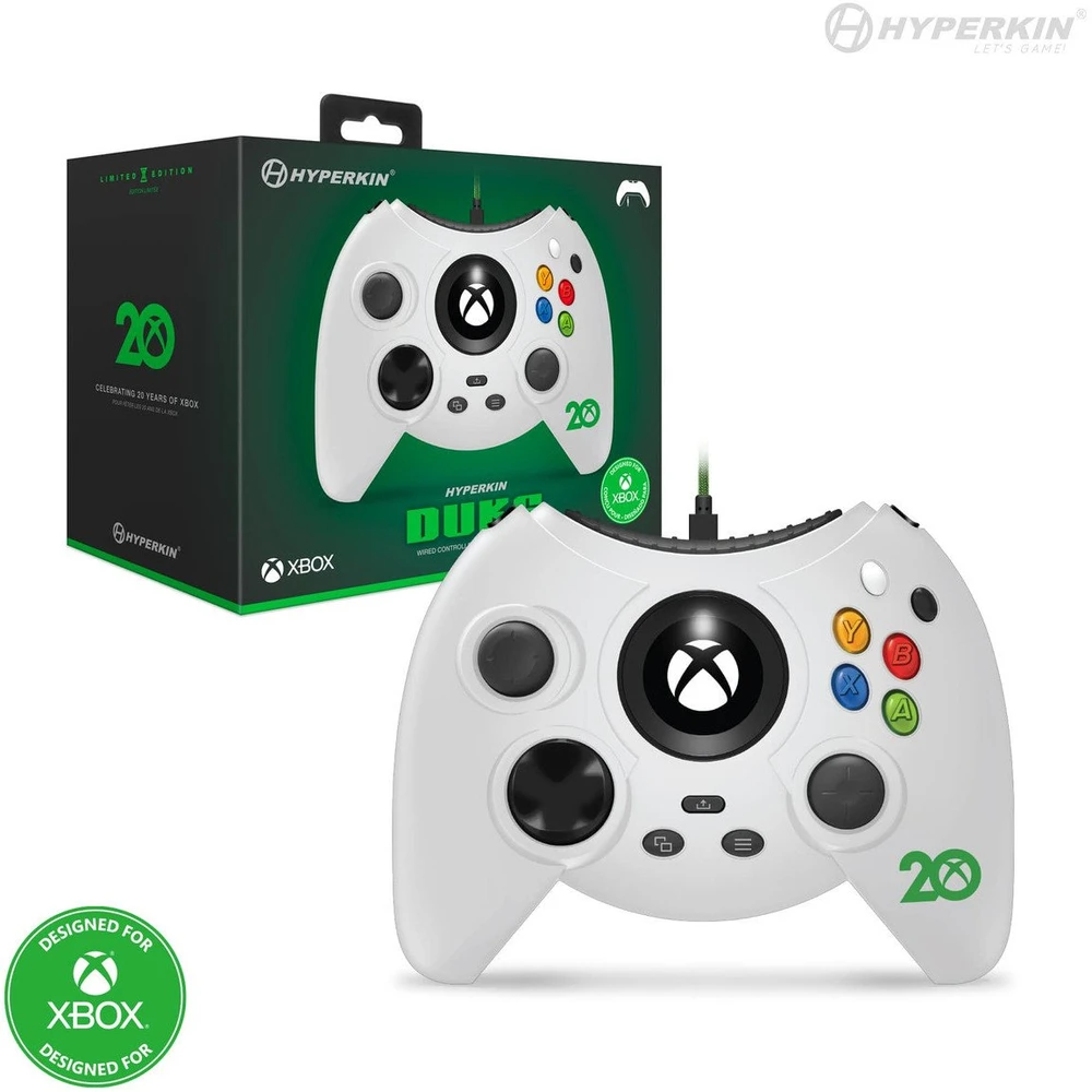 Carruzzo Hyperkin M02668-ANWH žaidimų valdiklis Balta USB Žaidimų pultelis XBOX One, XBOX Series S, XBOX Series X