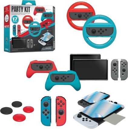 Hyperkin Party Kit, skirtas tiek Nintendo Switch®, tiek Nintendo Switch® OLED modeliui - Armor3