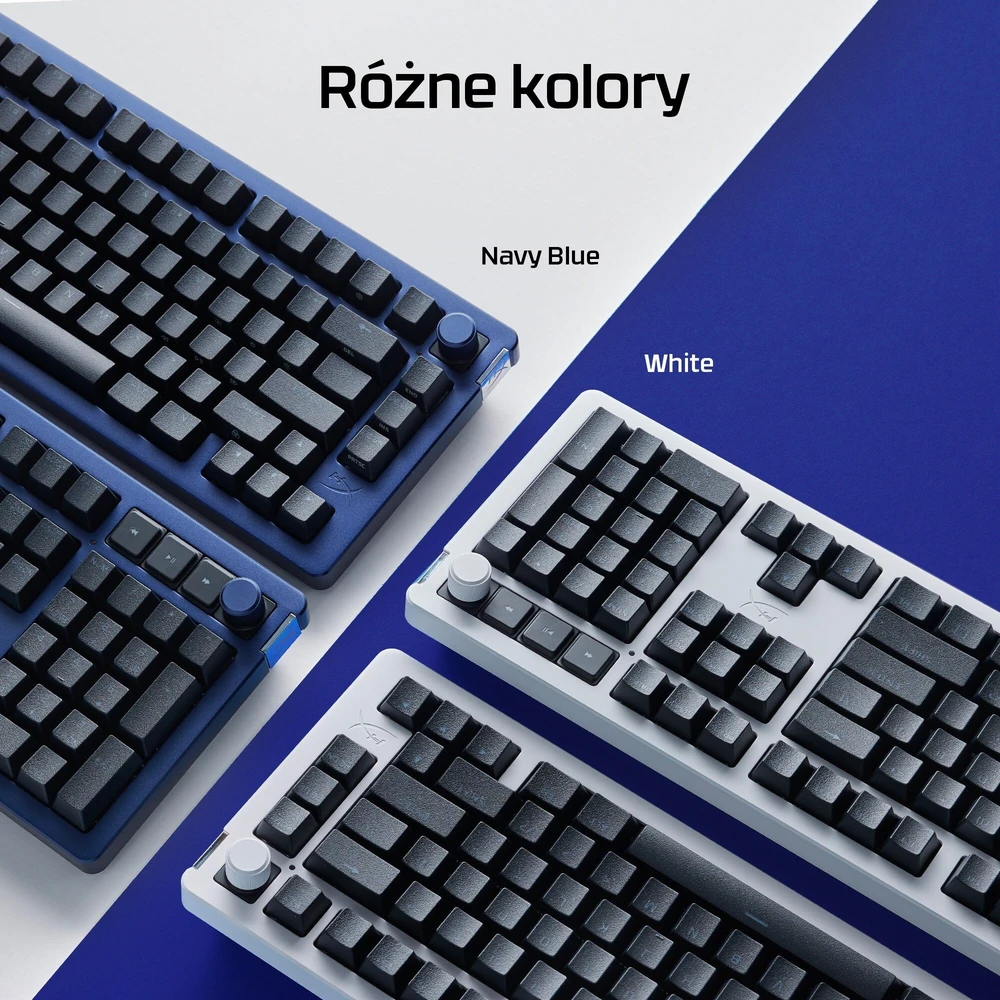 Klaviatūra „HyperX Alloy Rise 75“ viršutinė plokštelė, balta