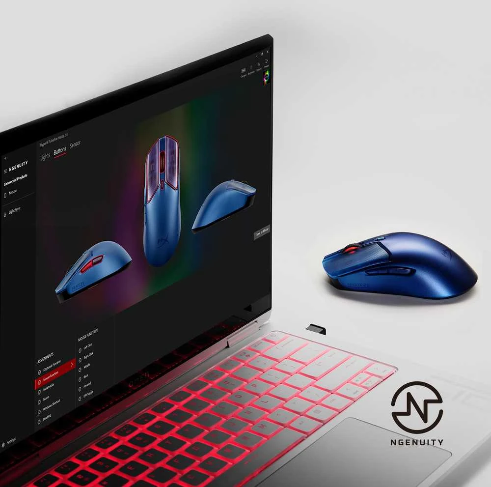 Pelė HyperX Pulsefire Haste 2 S (9B001AA)