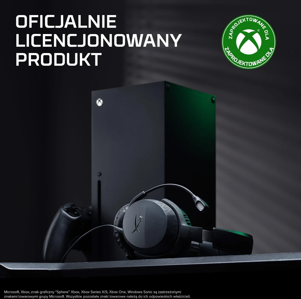 HyperX Hewlett Packard (HP) „CloudX Stinger 3“ – laidinės žaidimų ausinės, skirtos „XBOX“